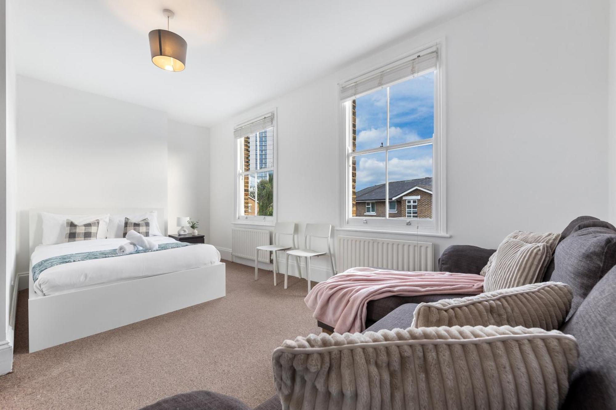 Appartamento Luxury 4 Bedroom Flat With Stunning Shard View From Terrace In London! Next To Station, Sleeps 9